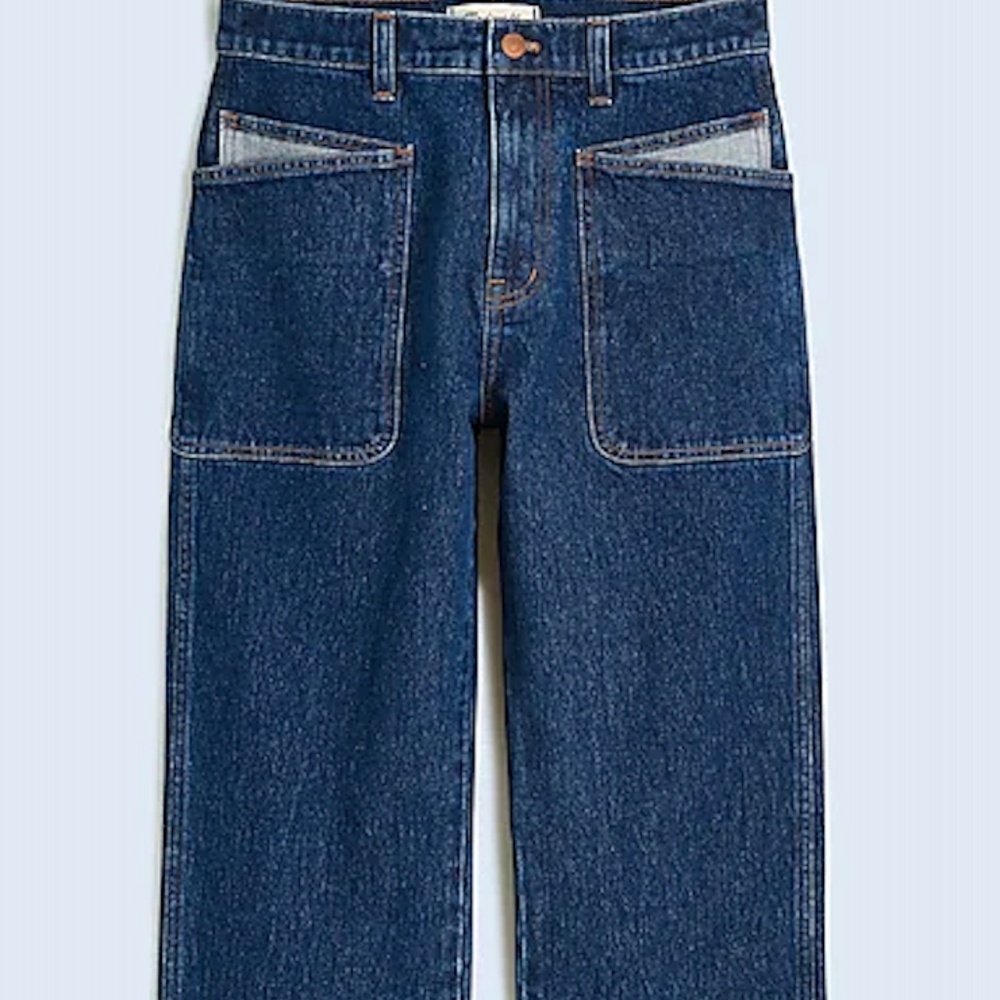 The '90s Straight Jean - Boylan Wash, Large Pockets - NEW WITH TAGS